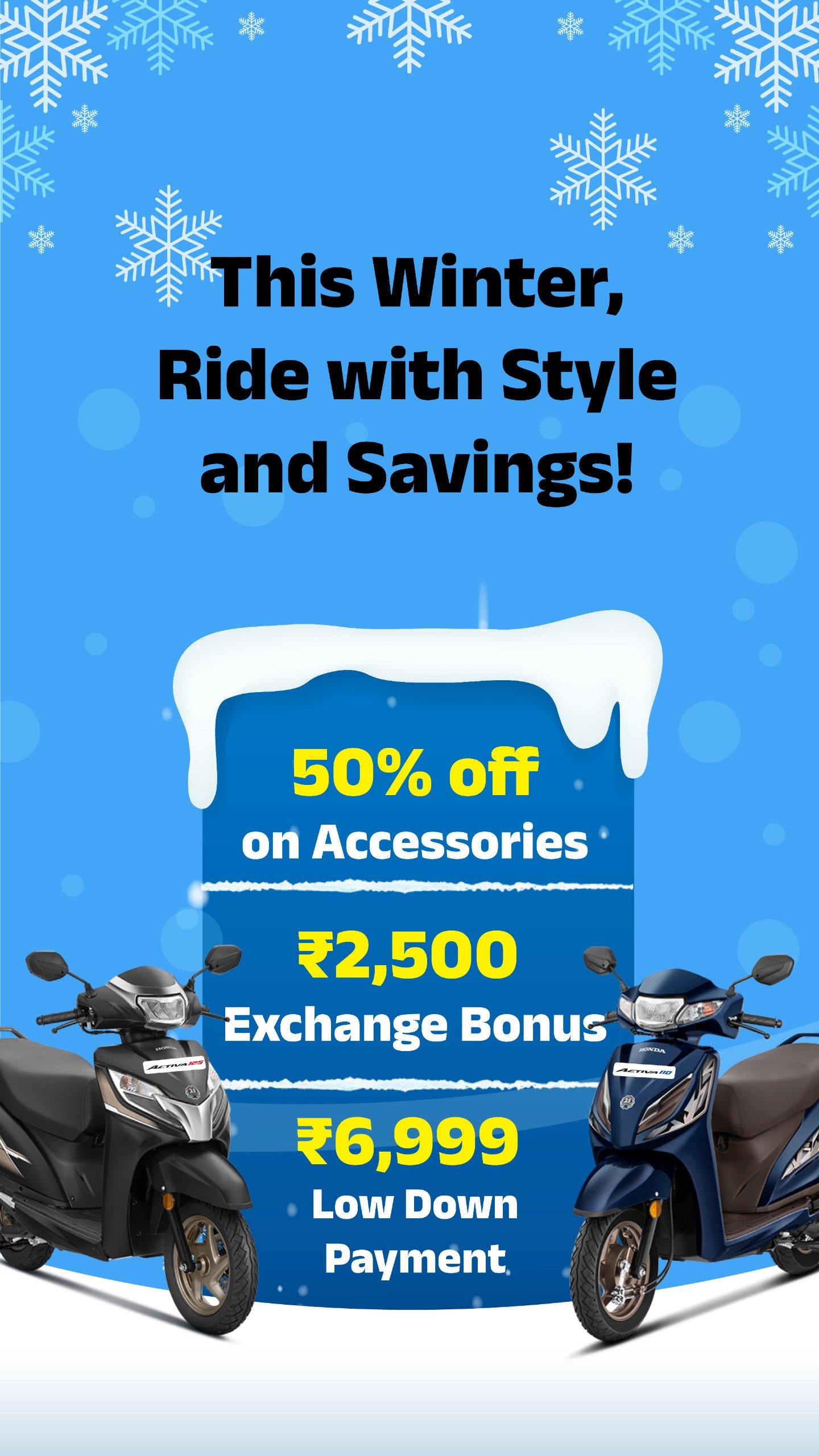 Honda Motorcycles - Raam Honda Showroom Mobile