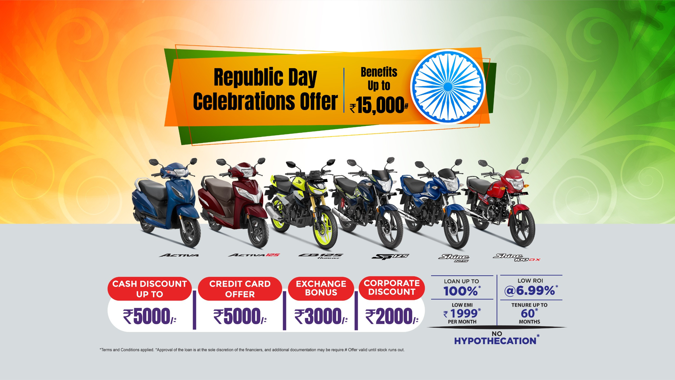 Honda Motorcycles - Raam Honda Showroom Desktop - Slide 1