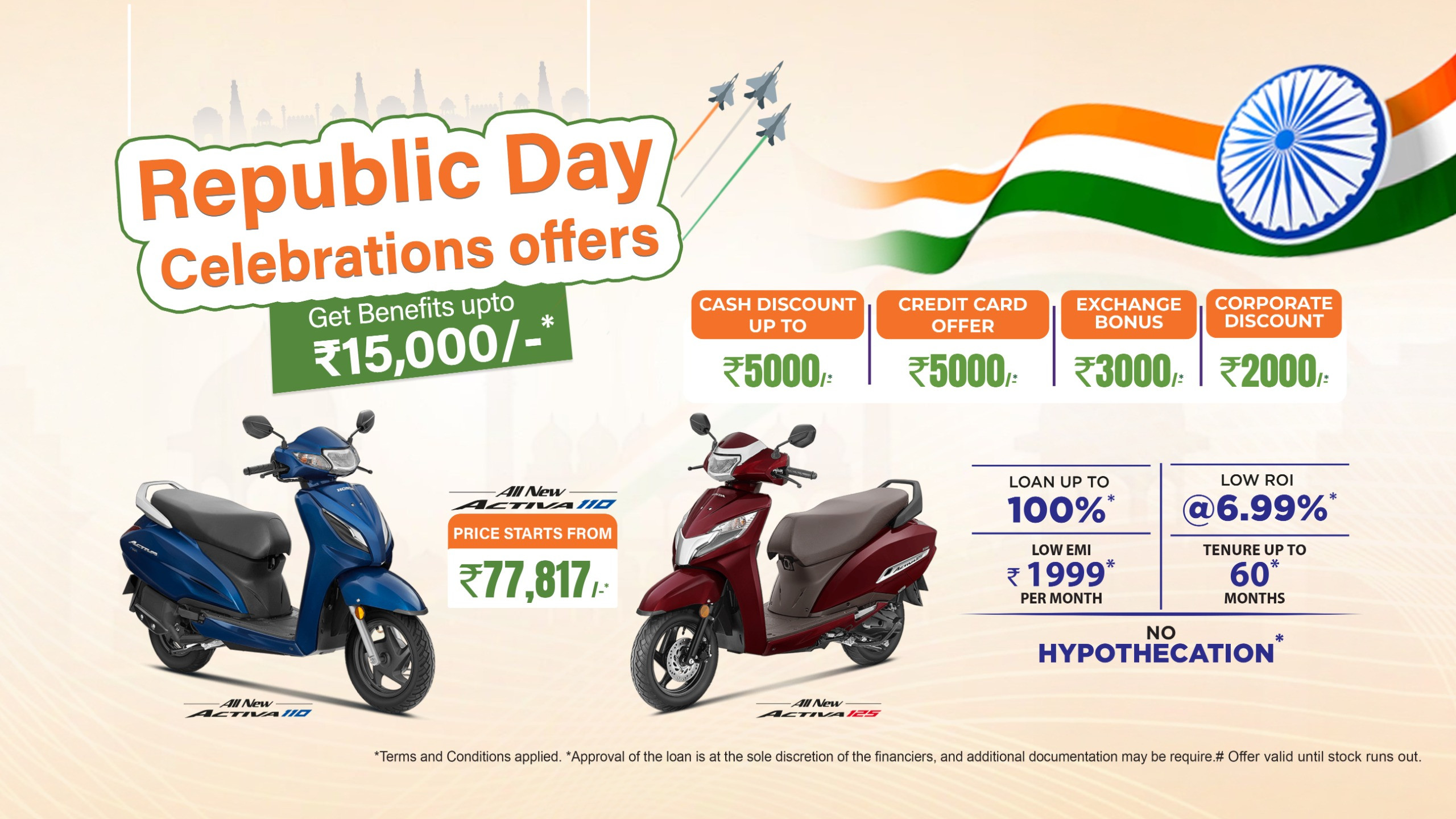 Honda Motorcycles - New Collection Desktop - Slide 2